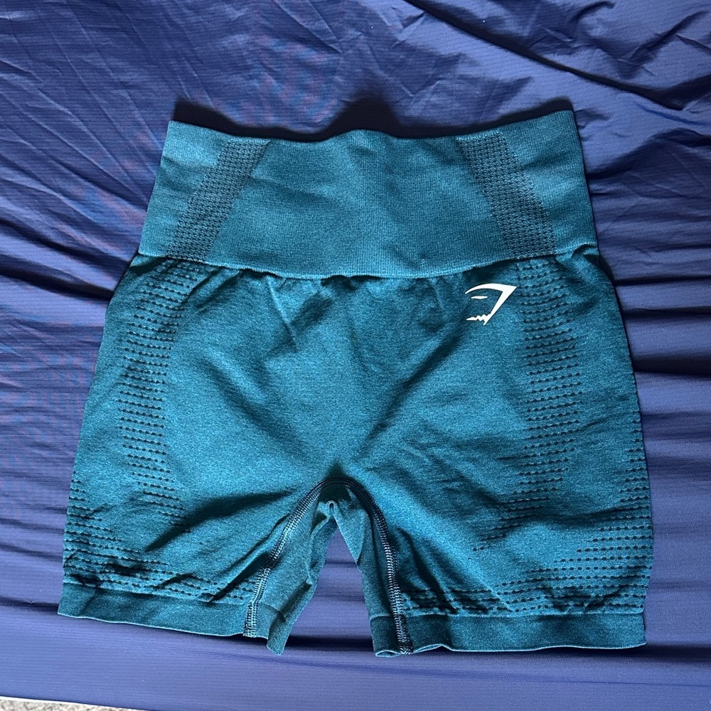 Gymshark Teal Athletic Shorts